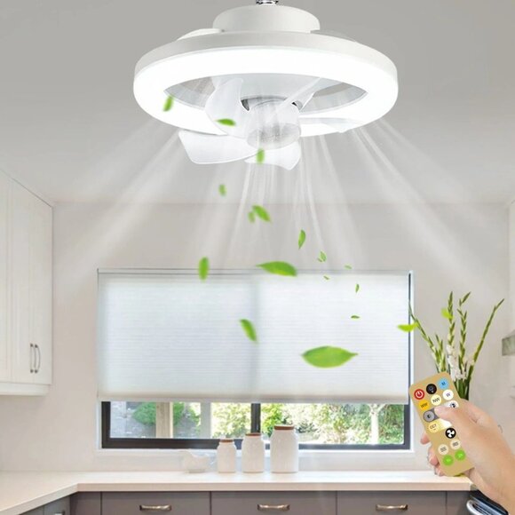 Elegant LED Ceiling Fan Light - Picture 2 of 6